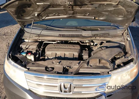 2012 Honda Odyssey Lx из США, поврежденный, VIN 5FNRL5H2XCB114837